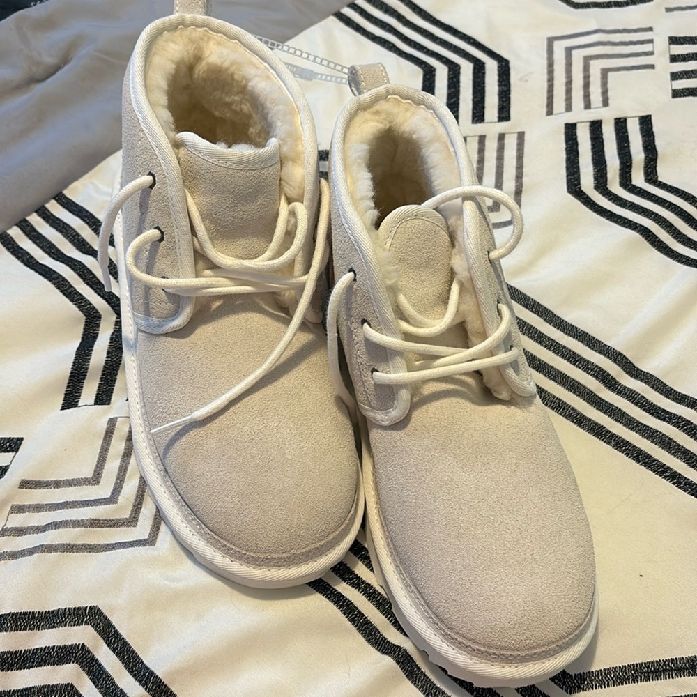 Brand new white Ugg boots